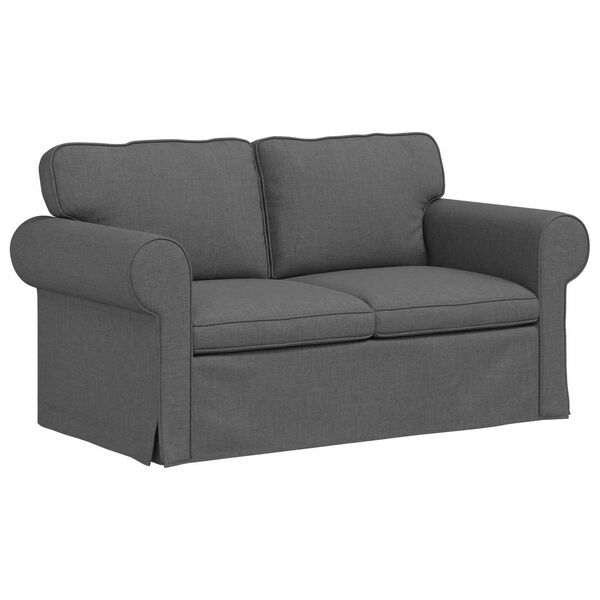 vidaXL Sofa Dark Grey