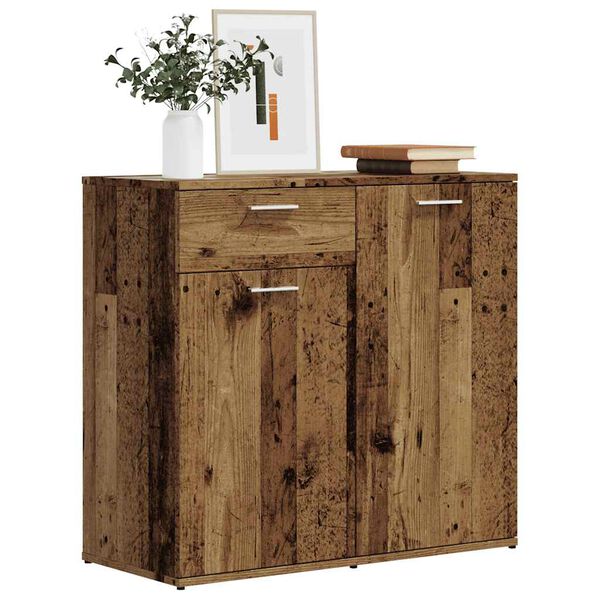 vidaXL Sideboard Old wood Engineered wood Medium Sideboard Rectangular