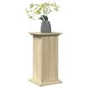 vidaXL Display Stand Sonoma oak Engineered wood Compact Display Stand