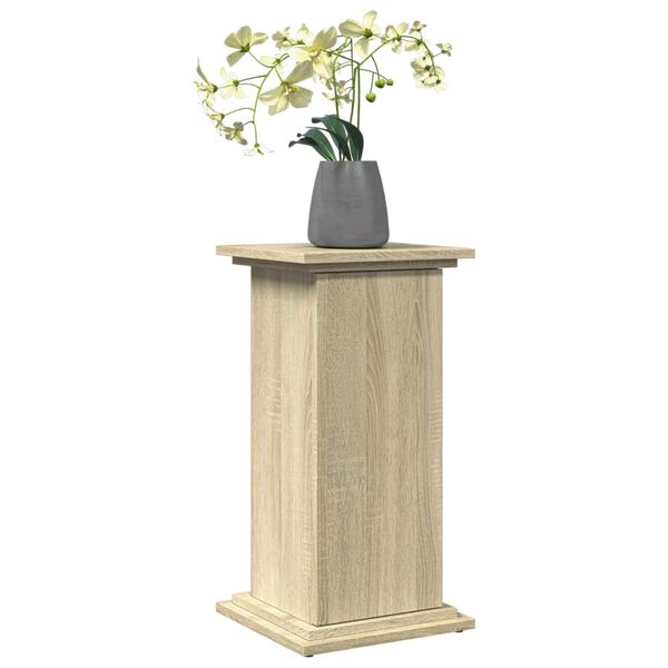 vidaXL Display Stand Sonoma oak Engineered wood Compact Display Stand