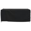 vidaXL Garden Furniture Cover Black 420D Oxford fabric with PU coating