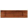 vidaXL Table Top Mixed colors Solid reclaimed wood 43.3x11.8x1.5 in