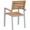 vidaXL Garden Chair 6 pcs Brown 56 x 57 x 87cm Solid Acacia wood