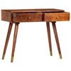 vidaXL Console Table Honey Brown Solid Acacia Wood Medium
