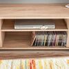 vidaXL TV Wall Unit Sonoma oak Engineered wood, Metal Large TV Wall Unit