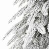 vidaXL Christmas Tree with 150 LEDs White 47.2" PE and Steel