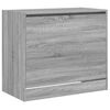 vidaXL Shoe Cabinet Grey Sonoma Engineered Wood Medium Modern