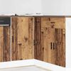 vidaXL Kitchen Base Cabinet Old wood Engineered wood Adjustable Feet