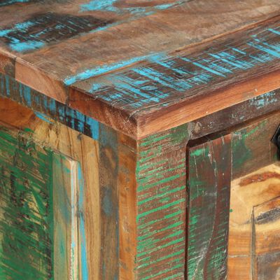vidaXL Shoe Storage Bench Solid Reclaimed Wood