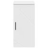 vidaXL Bathroom Cabinet Wall-mounted White 11.81 x 12.40 x 24.02 in