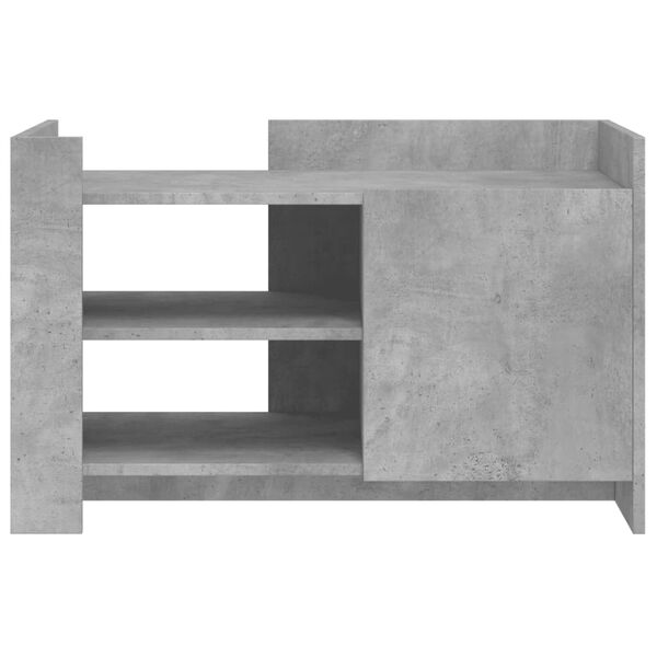 vidaXL Coffee Table Concrete Grey Engineered Wood Medium Coffee Table