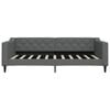 vidaXL Daybed With Trundle Dark gray