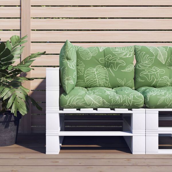 vidaXL Pallet Cushion Loads of colors like green and white