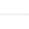 vidaXL Wire Mesh Fence Anthracite 3.3x82.0' Galvanised Steel