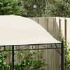 vidaXL Gazebo Set of 2 Cream White and Black Polyester Large Durable