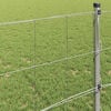 vidaXL Field Fence Silver 984.3" x 31.5" Galvanized steel