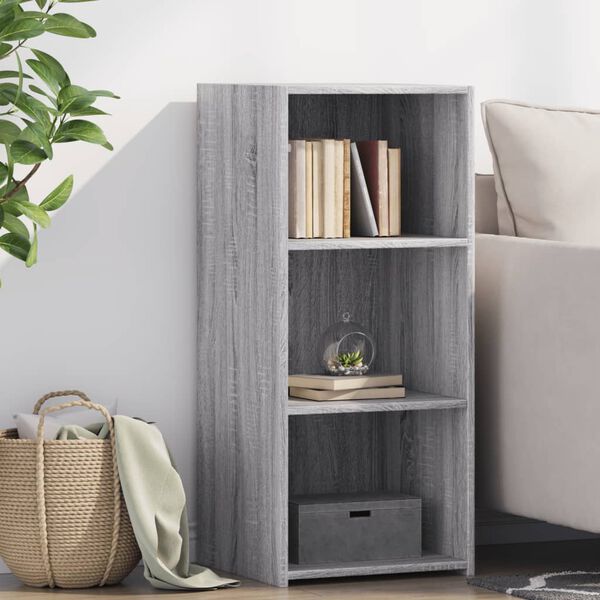 vidaXL Sideboard Grey sonoma Engineered wood Medium Sideboard
