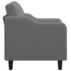 vidaXL Sofa Chair Dark Grey Fabric (100% polyester), metal, textilene
