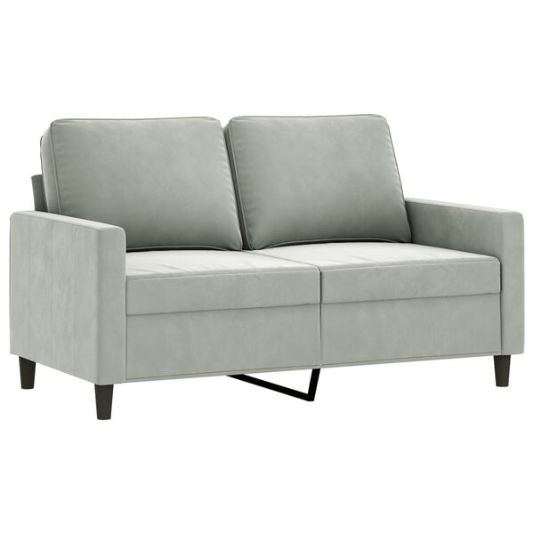 vidaXL Sofa Set Light Grey