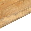 vidaXL Table Top Natural Solid Mango Wood Medium Easy-Peasy Table Top