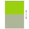 vidaXL Roller Blind Leaves green 100% Polyester 39.4 x 51.2 in