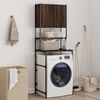 vidaXL Washing Machine Cabinet Brown Oak 26.8"x19.1"x76.4"