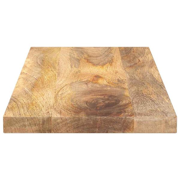 vidaXL Table Top 35.4"x15.7"x1" Rectangular Solid Wood Mango