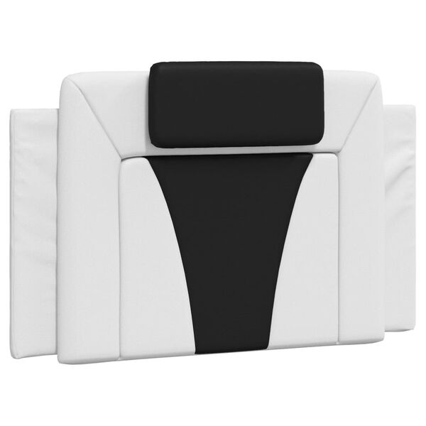 vidaXL Headboard Cushion White and black