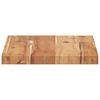vidaXL Table Top Natural wood color Solid acacia wood 15.7x7.9x0.8 in