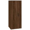 vidaXL TV Cabinet Set Set of 2 Brown Oak Engineered Wood TV Cabinet Set