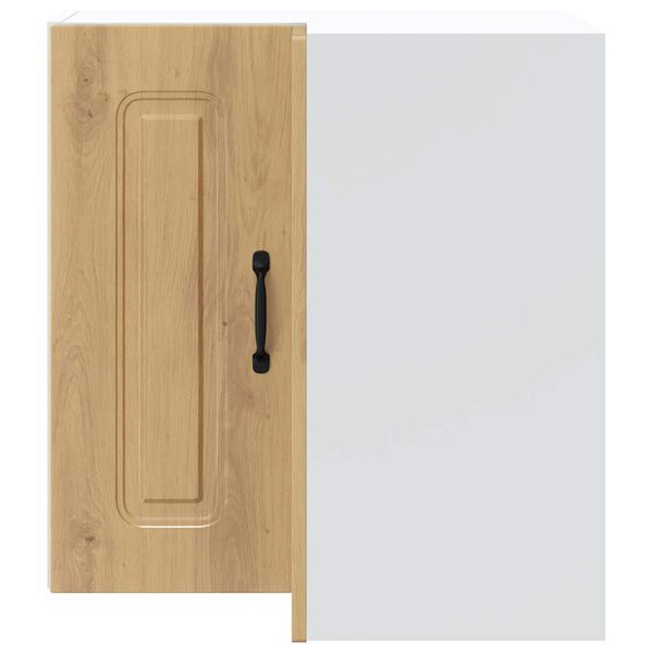 vidaXL Kitchen Wall Corner Cabinet Artisan oak Engineered wood Medium
