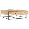 vidaXL Coffee Table Sonoma Oak Engineered wood Medium Coffee Table