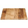 vidaXL Table Top Natural Mango Wood Solid Mango Wood Medium Table Top