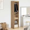 vidaXL Wardrobe artisan oak 41 x 48 x 102 cm Engineered wood
