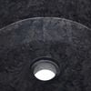 vidaXL Sink Black &Oslash;15.7"x5.9" Marble