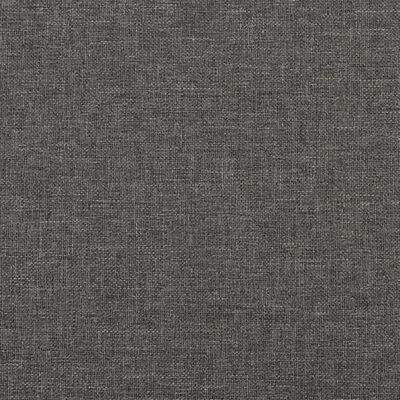 vidaXL Bed Frame Dark Gray 39.4"x79.9" Twin XL Fabric