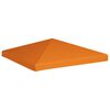 vidaXL Gazebo Top Cover Orange Polyester with PVC coating 10x10 feet