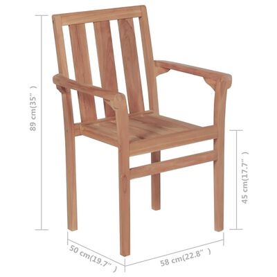 Wooden armchair with dimensions labeled