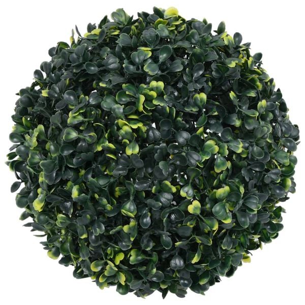 vidaXL Artificial Boxwood Ball Mixed Green Polyethylene Large