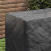 vidaXL Outdoor Furniture Cover Black 55.1" x 27.6" x 35.4" 600D