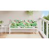 vidaXL Garden Bench Cushion Set of 2 Multicolor 100% polyester
