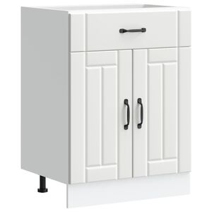 vidaXL Kitchen Base Cabinet White Engineered wood