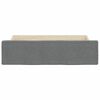 vidaXL Bed Storage Drawer Dark Grey