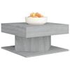 vidaXL Coffee Table Grey Sonoma Engineered wood 22.4 x 22.4 x 11.8 in