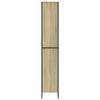 vidaXL Book Cabinet Sonoma Oak Engineered wood Tall Book Cabinet