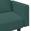 vidaXL Sofa Set Dark Green Velvet (100% polyester), wood, plastic Compact