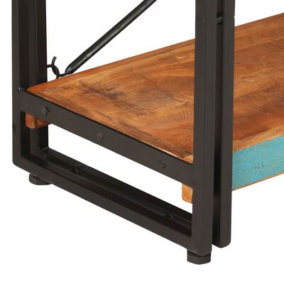 vidaXL 3-Tier Bookcase 55.1"x11.8"x31.5" Solid Reclaimed Wood