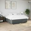 vidaXL Bed Frame Dark grey