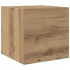 vidaXL TV Units Wall-mounted 4 pcs Artisan Oak Engineered wood