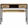vidaXL Writing Desk Brown 39.4" x 19.7" x 29.5" solid mango wood